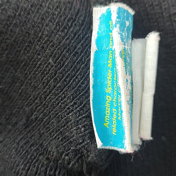 Marvel Amazing Spider Man Red Fire Blaze Embroidered Skull Beanie Hat OS - Picture 6 of 6